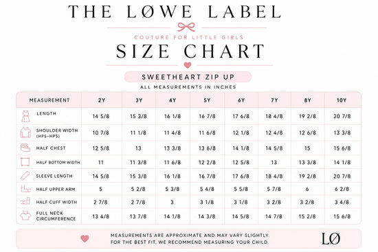 The Sweetheart Zip-Up