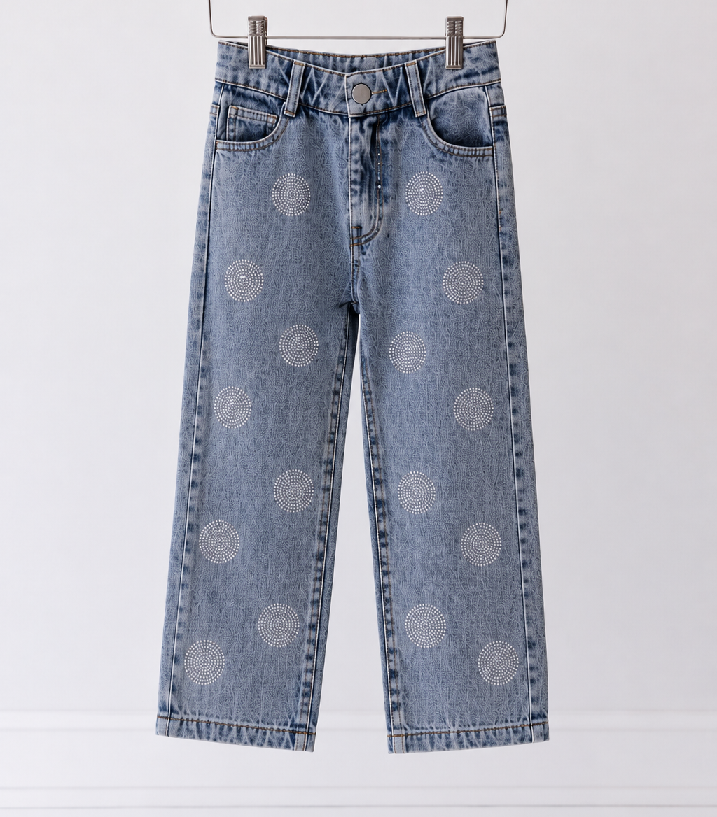 Diamond Dot Denim