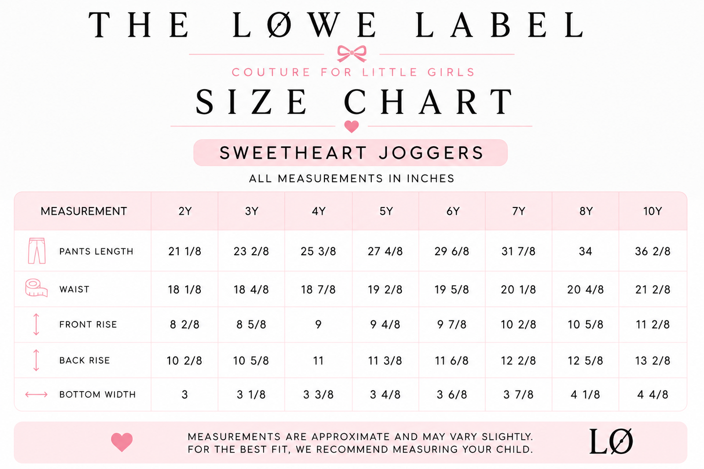 The Sweetheart Joggers