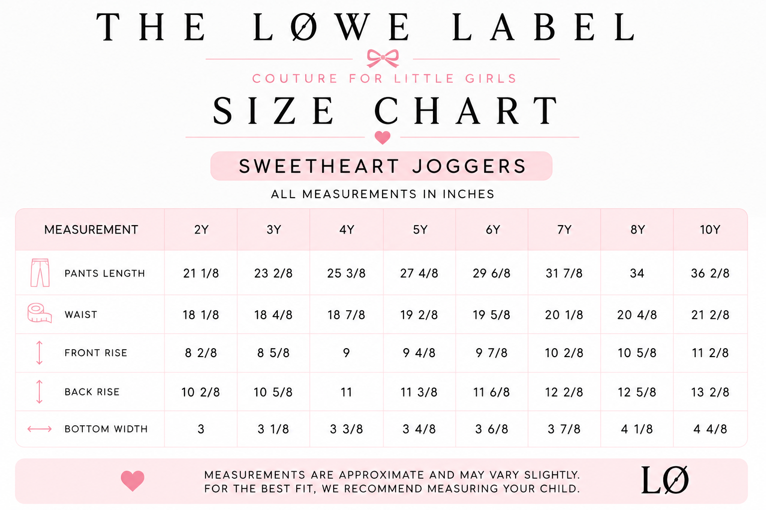 The Sweetheart Joggers