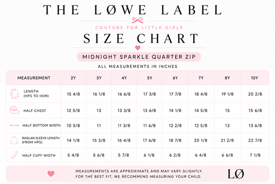 Midnight Sparkle Quarter Zip