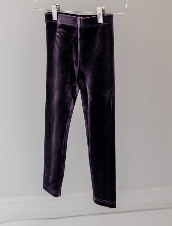 Royal Velour Leggings