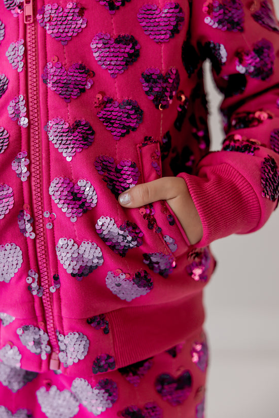 The Sweetheart Zip-Up