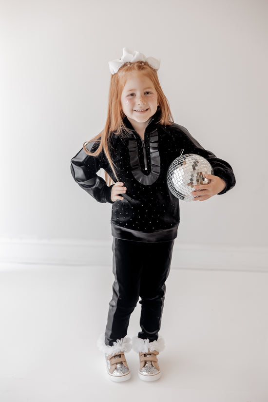 Midnight Sparkle Quarter Zip