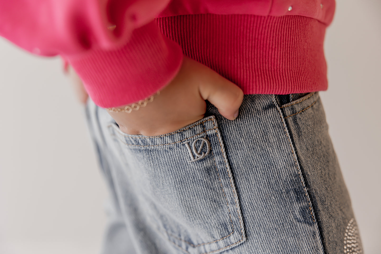 Diamond Dot Denim