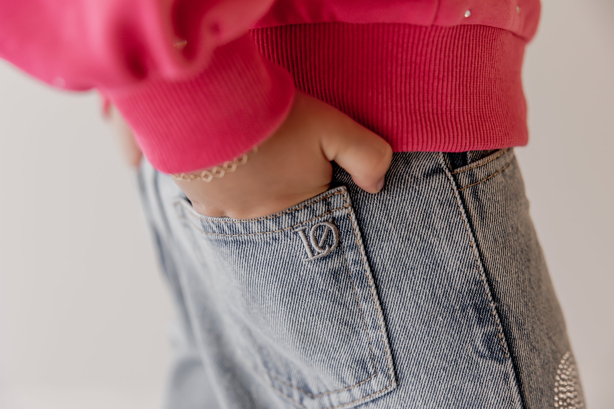 Diamond Dot Denim
